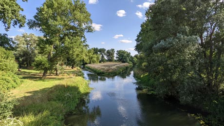 Oker Mündung Müden (Aller)