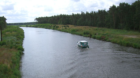 Elbe-Havel-Kanal in Genthin