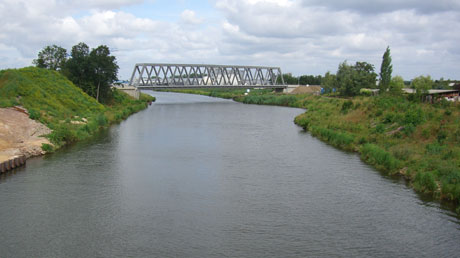 Elbe-Havel-Kanal in Genthin