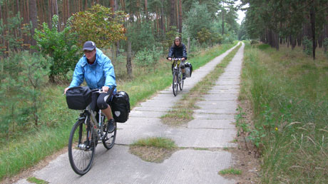 Radweg hinter Wulkow