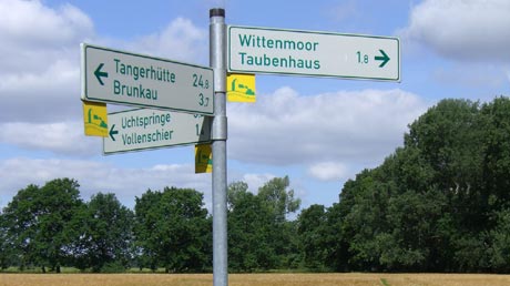 Hauptwegweiser Altmarkrundkurs Hauptwegweiser Altmarkrundkurs