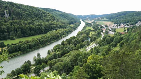 Burg Prunn Ausblick Burg Prunn Ausblick