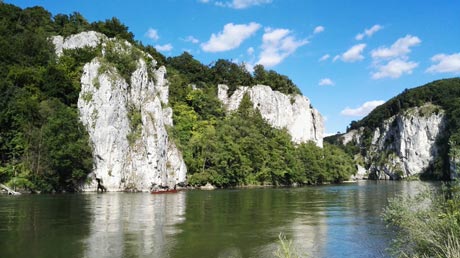 Landschaft am Donaudurchbruch