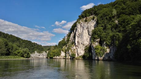 Landschaft am Donaudurchbruch