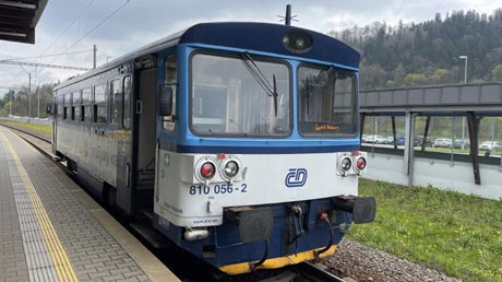 &Ccaron;D Triebwagen 810 Brotb�chse