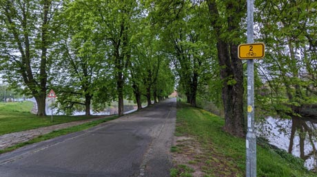 Nymburk Labska stezka Elberadweg