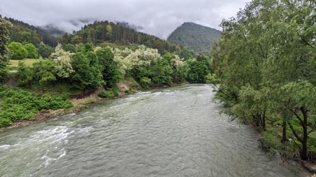 Blick von der Br&uuml;cke