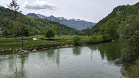 Ausblick bei Wanderung