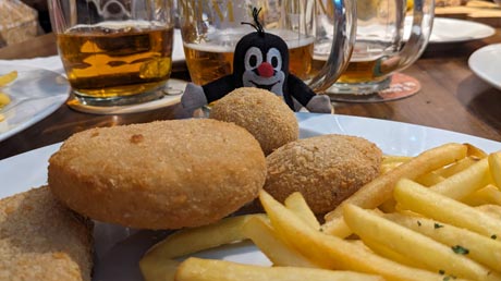 Sma&zcaron;en&yacute; S&yacute;r - K&auml;seschnitzel