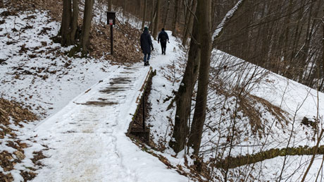 Wanderung Riegrova stezka