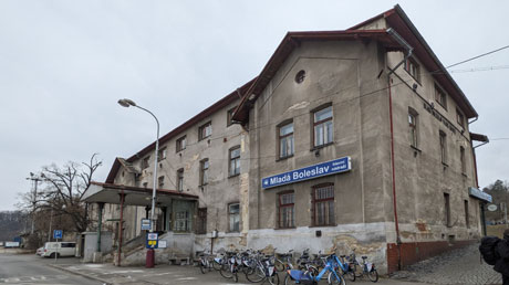 Bahnhof Ml�da Boleslav