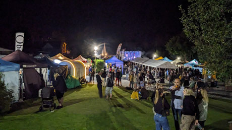 Brauereifest  Sonne im Glas