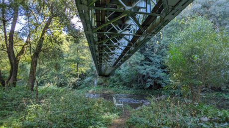 Eisenbahnbr�cke �ber die St&rcaron;ela