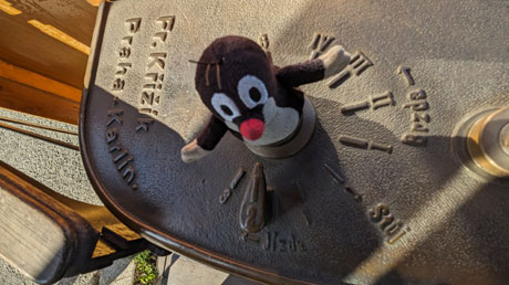 Historische Stra�enbahn in Pilse&ncaron;