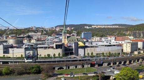 Ustí nad Labem, Lanovka na Větriši Ustí nad Labem, Lanovka na Větriši