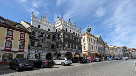 Litomě&rcaon;ice, Mírové náměstí - Friedensplatz Litoměřice Mírové náměstí - Friedensplatz
