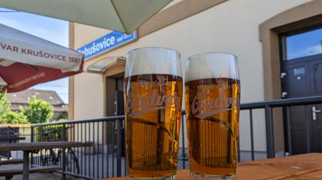Bohusovice N&aacute;dra&zcaron;i Restaurace Budvar Pivo