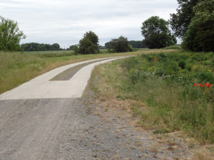Boderadweg hinter Egeln