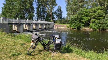 Bode am Rothenförder Wehr