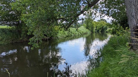 Bode und Boderadweg zwischen Egeln und Wolmirsleben Bode und Boderadweg zwischen Egeln und Wolmirsleben