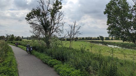 Boderadweg zwischen Stafurt und Hohenerxleben