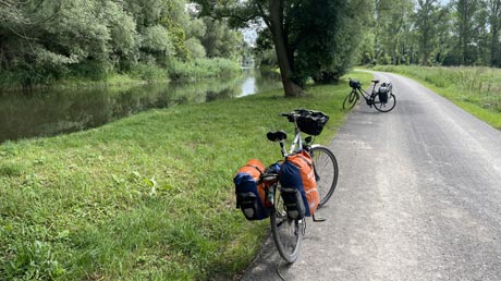 Boderadweg zwischen Unseburg und Rothenförde Boderadweg zwischen Unseburg und Rothenförde