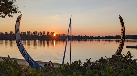 Löderburger See Sonnenuntergang Löderburger See Sonnenuntergang