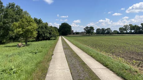 Boderadweg zwischen Egeln und Wolmirsleben Boderadweg zwischen Egeln und Wolmirsleben