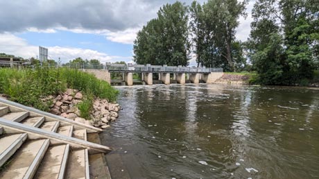 Bode am Rothenförder Wehr Bode am Rothenförder Wehr