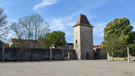 Staßfurt Stadtmauer Wehrturm Staßfurt Stadtmauer Wehrturm
