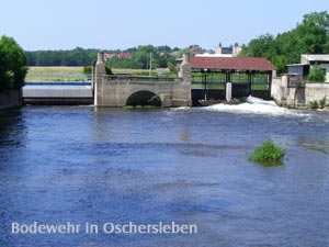 Bodewehr Oschersleben Bode-Wehr in Oschersleben