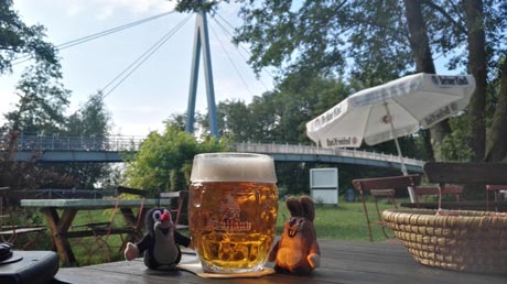 Biergarten an der Brücke Prieros Biergarten an der Brücke Prieros