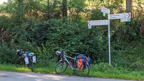 Diemel-Radweg bei Warburg Diemel-Radweg bei Warburg