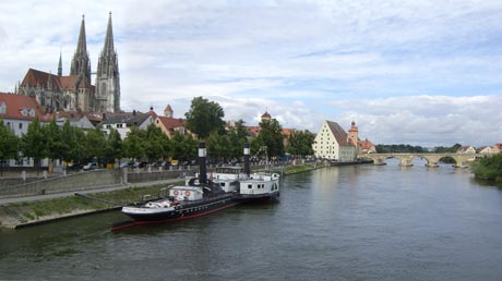 Regensburg Donaublick Regensburg Donaublick