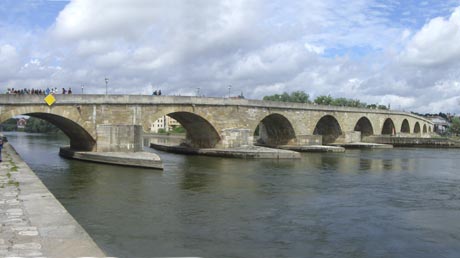 Regensburg Bogenbrücke Regensburg Bogenbrücke