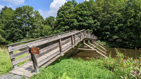 Arfeld Ziegensteg EderBrücke Arfeld Ziegensteg EderBrücke