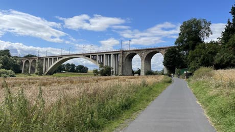 Ederradweg bei Guntershausen