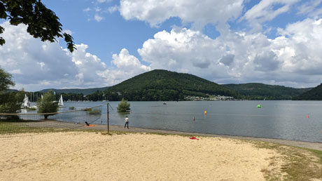 Edersee Strand bei Rehbach Edersee Strand bei Rehbach