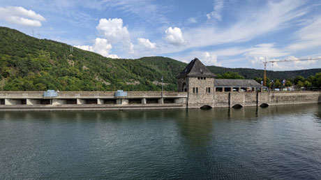 Staumauer Edersee Staumauer Edersee