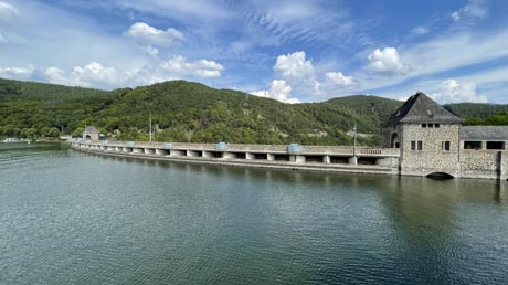 Staumauer Edersee Staumauer Edersee