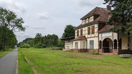 Ederseebahnradweg Bahnhof Waldeck Ederseebahnradweg Bahnhof Waldeck