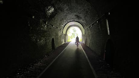 Ederseebahnradweg Tunnel Ederseebahnradweg Tunnel