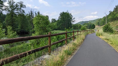Radweg Cyclostezka Ohře Radweg Cyclostezka Ohře