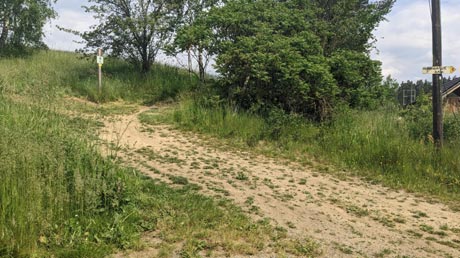 sandiger Eger-Radweg sandiger Eger-Radweg