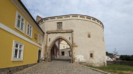 Kadaň Stadtmauer Barbakan Kadaň Stadtmauer Barbakan