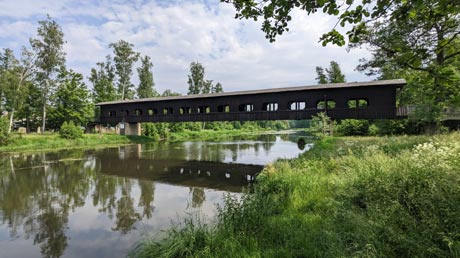 Holzbrücke Kynšperk nad Ohři Holzbrücke Kynšperk nad Ohři