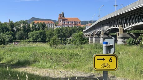 Litoměřice Cyklostezka Ohře - Radweg Nr. 6 Litoměřice Cyklostezka Ohře - Radweg Nr. 6