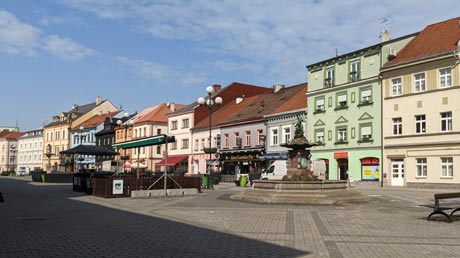 Sokolov Marktplatz, Staré náměstí Sokolov Marktplatz, Staré náměstí
