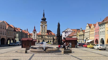 Žatec Marktplatz