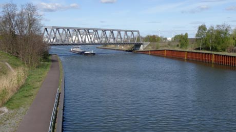 Kanalbrücke in Genthin Kanalbrücke in Genthin